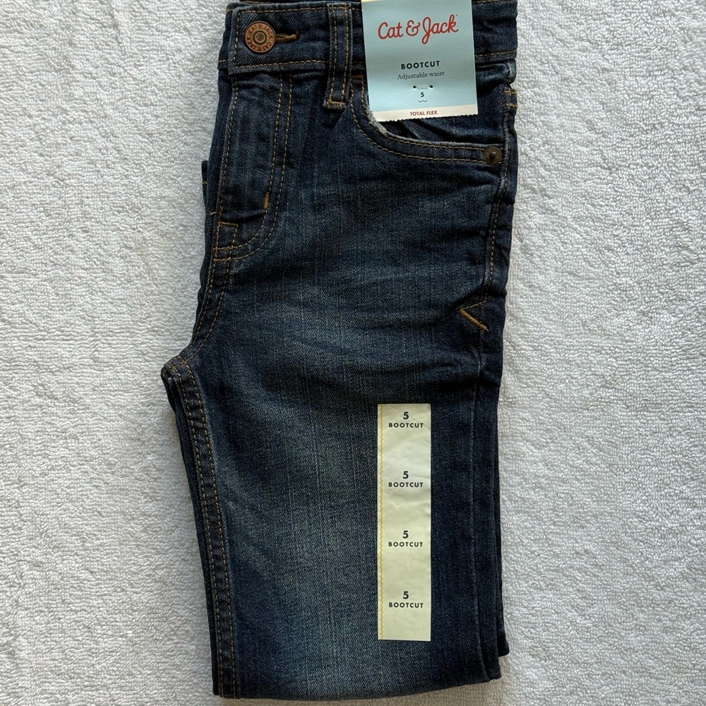 Cat & Jack Boy's Indigo Bootcut Jeans